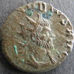 Römische Münze Claudius Gothicus 268-270 Antoninian RS: Fides mit 2 Feldzeichen