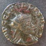 Römische Münze Claudius II. Gothicus 268.270 Antoninian RS: Krieger Virtus s