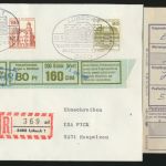 Bund Brief Einschreiben 913+919+1140 SST 75 Jahre Stadttheater Lübeck Heupelzen