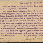 Deutsches Reich Postkarte EF 550 Stuttgart Reutlingen betr. Gramola Gerät Musik