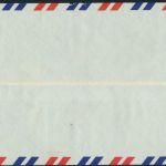 Hong Kong Brief Flugpost EF 228 nach Nad Nauheim