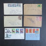 Ghana Goldküste Gold Coast Sammlung von 45 Briefen +Ganzsachen Festpreis 90,00
