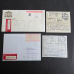Sammlung Bund München Briefe Incoming Mail Einschreiben + Festpreis 160,00