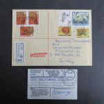 Sammlung Bund München Briefe Incoming Mail Einschreiben + Festpreis 160,00