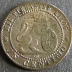 Münze Spanien 1 Centimo 1870 Schön: 140