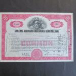 Sammlung USA Wertpapier Anleihe 5 verschied. dabei Eisenbahn meist 20-30er Jahre