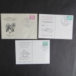 Briefe und Karten Sammlung Motiv Hunde DDR mit inter. Vielfalt Festpreis 25,00