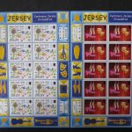 Großbritannien Jersey Kleinbogensatz 1337-1341 Festivals Musik Kunst
