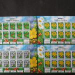 Großbritannien Jersey Kleinbogensatz 1290-1297 Wildblumen Pflanzen Flora