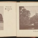 Ansichtskarte Bremen Leporello mit 12 Karten im Jugendstil Verlag Alb. Rosenthal