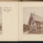 Ansichtskarte Bremen Leporello mit 12 Karten im Jugendstil Verlag Alb. Rosenthal
