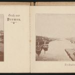 Ansichtskarte Bremen Leporello mit 12 Karten im Jugendstil Verlag Alb. Rosenthal