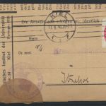 Deutsches Reich Schleswig Brief EF Dienst 118 Kiel Itzehoe Medizin Hygienisches