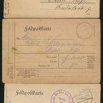 11 Feldpost Ansichtskarten Regiment 15 alle handgemalt I. Weltkrieg nach Essen