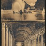 7 Ansichtskarten Frankreich Schloss Versailles ungelaufen