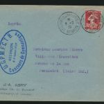 Frankreich Brief Motiv Sport 1939