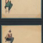 5 Künstler Ansichtskarten Jugendstil Art Nouveau Erotik Frauen sign. Fredy