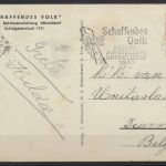 Ansichtskarte Jugendherberge Eindruck Schaffendes Volk Reichsausstellung Düssel-