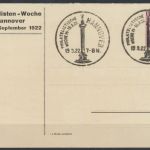 Reich Privatganzsache PP 61 C 4 03 Hannover Philatelie mit entspr. SST