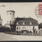 Ansichtskarte Cesis Pils Lettland bildseitig frankiert nach Berlin