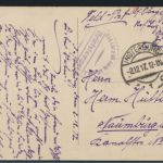 Foto Ansichtskarte Insterburg Hindenburgstr. Tschernjachowsk Russland Feldpost