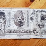 Jugendstil Art Nouveau Deutsches Reich Kartenbrief ohne Wertstempel Verlag