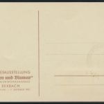 Saarland Brief 307 gute Anlaßkarte Ausstellung Garten Blumen Maximumkarte FDC