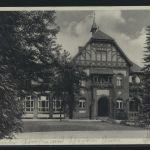 Ansichtskarte Belzig Parkhaus SST 1000 jährige Kreisstadt nach Berlin 22.1.1939