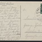 Ansichtskarte Belzig Parkhaus SST 1000 jährige Kreisstadt nach Berlin 22.1.1939