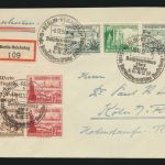 Reich Zusammendruck R Brief selt. SST Berlin Reichstag Bolschewismus ohne Maske