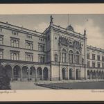 Ansichtskarte Königsberg Universität mit Sonderstempel 400 Jahre Marke Herzog
