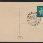Ansichtskarte Königsberg Universität mit Sonderstempel 400 Jahre Marke Herzog