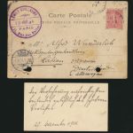 Autogramm Autograph Ansichtskarte Émile Oscar Guillaume Bildhauer Frankreich