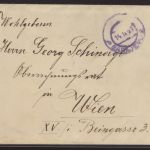 Jugoslawien Brief MEF 25 Pa Kettensprenger Sarajevo n Wien Österreich 14.11.1921