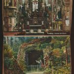Ansichtskarte Arenberg genannt Roter Hahn Kirche Glauben Religion Leporello
