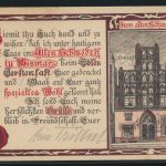 Feldpost D. Reich Ansichtskarte Wismar Mecklenburg Zum alten Schweden Künstler