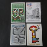UNO Vereinte Nationen Genf schönes Lot von 9 versch. Maximumkarten meist 1980