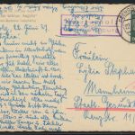 Landpoststempel Westerholz über Flensburg Schleswig Holstein Deutsches Reich EF