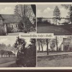 Landpoststempel Süsel über Neustadt Schleswig Holstein Ansichtskarte Rentnerheim