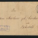 Deutsches Reich Dienst Amtsgericht Avers Nr. 21 Altona n. Lockstedt auf