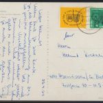 DDR Ansichtskarte Zusammendruck Frühjahrsmesse Wolgast Asemissen Bielefeld