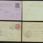 Frankreich Lot 10 Ganzsachen 1x mit Aufdruck France Lot of 10 postal stationery
