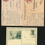 Österreich Sammlung Lot 9 Briefe Karten und Ganzsachen Austria Lot of 9 covers