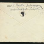 Flugpost air mail Belgien nach Buchholz bei Hamburg