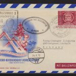 Flugpost airmail Ballonpost Ballon Post Österreich 60g UPU Privatganzsache