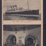 Ansichtskarte Hamburg Elbtunnel Erbaut 1907 bis 1911 Schiff Cap Polonio