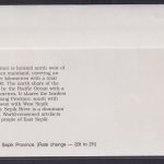 Papua Neuguinea New Guinea Ganzsache Ost Sepik Provinz Wappen postal stationery