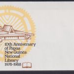 Papua Neuguinea New Guinea Ganzsache Bibliothek Literatur postal stationery