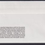 Papua Neuguinea New Guinea Ganzsache Bibliothek Literatur postal stationery