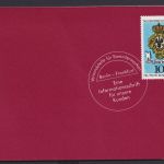 Bund Deutsche Post Geschenkheft mit Block 25 Jahre Bundesrepublik